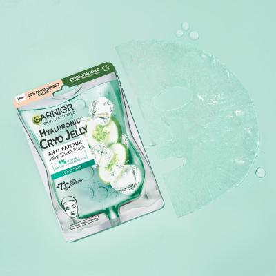 Garnier Skin Naturals Hyaluronic Cryo Jelly Sheet Mask Маска за лице за жени 1 бр