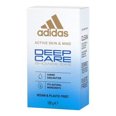 Adidas Deep Care Shower Bar Твърд сапун за жени 100 g