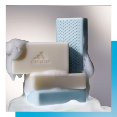 Adidas Deep Care Shower Bar Твърд сапун за жени 100 g