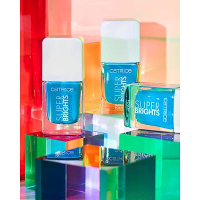 Catrice Super Brights Nail Polish Лак за нокти за жени 10,5 ml Нюанс 020 Splish Splash