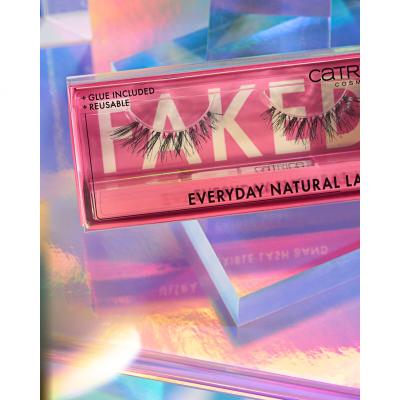 Catrice Faked Everyday Natural Lashes Изкуствени мигли за жени 1 бр Нюанс Black