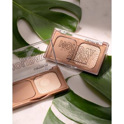 Catrice Holiday Skin Bronze &amp; Glow Palette Контурираща палитра за жени 5,5 g Нюанс 010