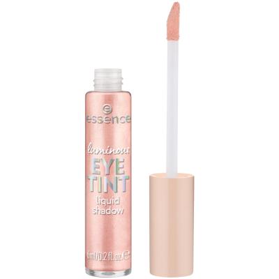 Essence Luminous Eye Tint Liquid Shadow Сенки за очи за жени 6 ml Нюанс 01 Dazzling Rose