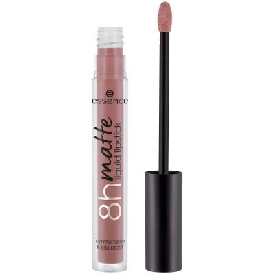 Essence 8h Matte Liquid Lipstick Червило за жени 2,5 ml Нюанс 02 Silky Hazelnut