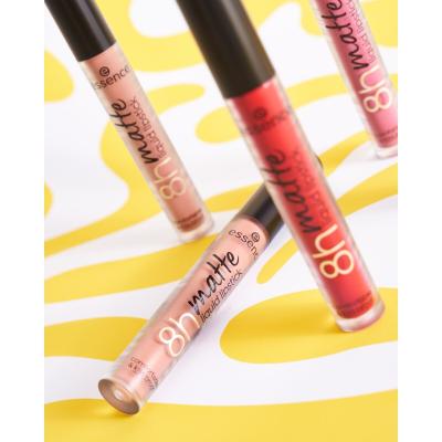 Essence 8h Matte Liquid Lipstick Червило за жени 2,5 ml Нюанс 03 Soft Beige