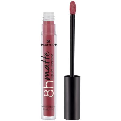 Essence 8h Matte Liquid Lipstick Червило за жени 2,5 ml Нюанс 08 Dark Berry