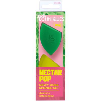 Real Techniques Nectar Pop Dewy Dose Sponge Set Апликатор за жени 2 бр