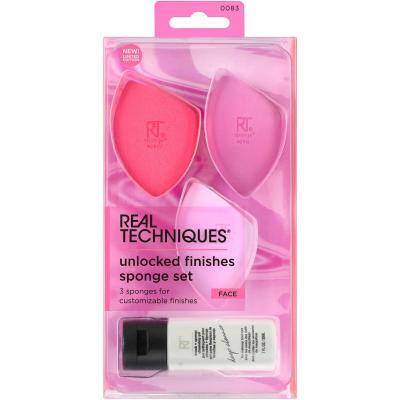 Real Techniques Unlocked Finishes Sponge Set Апликатор за жени Комплект