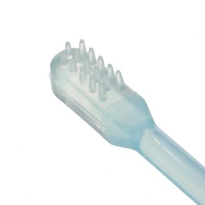 Canpol babies Baby Toothbrush Trainer Set Подаръчен комплект четка за масаж 1 бр + гумена четка за първите зъбки 1 бр + четка за зъби 1 бр