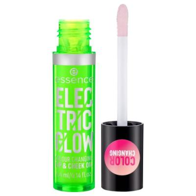 Essence Electric Glow Colour Changing Lip &amp; Cheek Oil Масло за устни за жени 4,4 ml