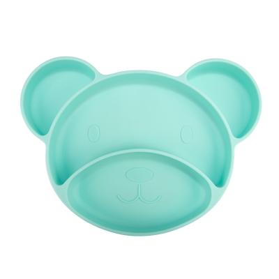 Canpol babies Silicone Suction Plate Turquoise Съдове за деца 500 ml