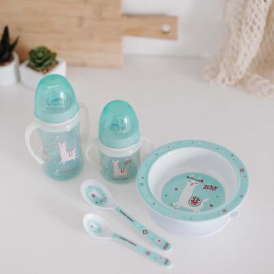 Canpol babies Exotic Animals Melamine Spoons 9m+ Turquoise Съдове за деца 2 бр