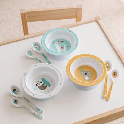 Canpol babies Exotic Animals Melamine Spoons 9m+ Turquoise Съдове за деца 2 бр