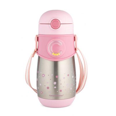 Canpol babies Travel Cup Thermal Insulated Sport Cup Pink Чаша за деца 300 ml