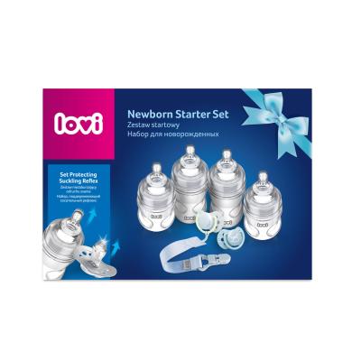 LOVI Newborn Starter Set Boy Бебешко шише за деца Комплект