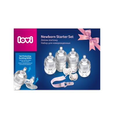 LOVI Newborn Starter Set Girl Бебешко шише за деца Комплект