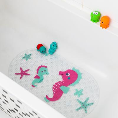 Canpol babies Love&amp;Sea Bath Mat Pink Подложка за къпане за деца 1 бр