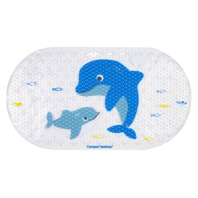 Canpol babies Love&amp;Sea Bath Mat Blue Подложка за къпане за деца 1 бр