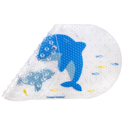 Canpol babies Love&amp;Sea Bath Mat Blue Подложка за къпане за деца 1 бр