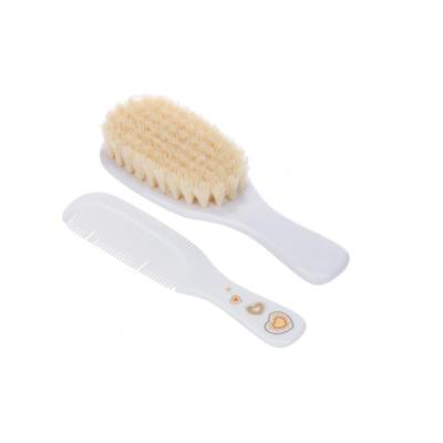 Canpol babies Newborn Baby Baby Brush With Comb Hearts Гребен за коса за деца Комплект