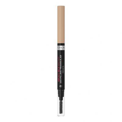 L&#039;Oréal Paris Infaillible Brows 24H Filling Triangular Pencil Молив за вежди за жени 1 ml Нюанс 07 Blonde