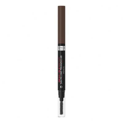 L&#039;Oréal Paris Infaillible Brows 24H Filling Triangular Pencil Молив за вежди за жени 1 ml Нюанс 03 Dark Brunette