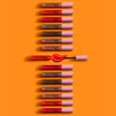 NYX Professional Makeup Lip Lingerie XXL Червило за жени 4 ml Нюанс 27 On Fuego