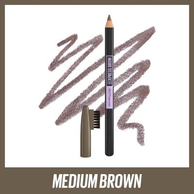 Maybelline Express Brow Shaping Pencil Молив за вежди за жени 4,3 g Нюанс 04 Medium Brown