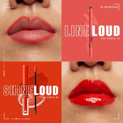 NYX Professional Makeup Line Loud Молив за устни за жени 1,2 g Нюанс 10 Stay Stuntin