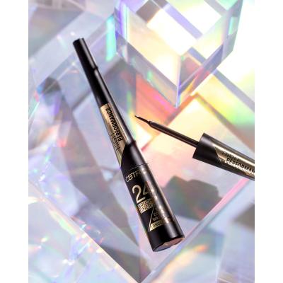 Catrice 24H Brush Liner Longlasting Очна линия за жени 3 ml Нюанс 010 Ultra Black