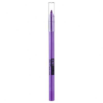 Maybelline Tattoo Liner Gel Pencil Молив за очи за жени 1,2 g Нюанс 301 Purplepop