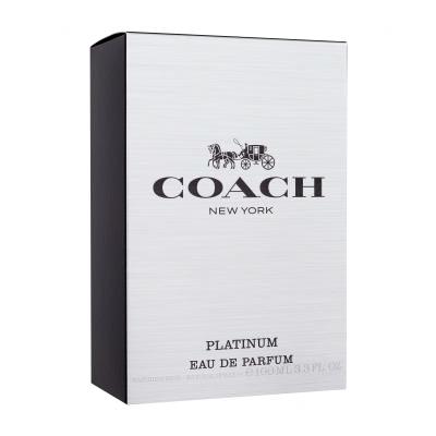 Coach Coach Platinum Eau de Parfum за мъже 100 ml увредена кутия