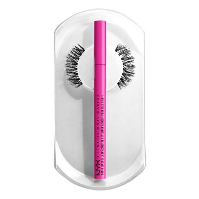 NYX Professional Makeup Jumbo Lash! Longwear False Lash System Fringe Glam Kit Изкуствени мигли за жени 1 бр