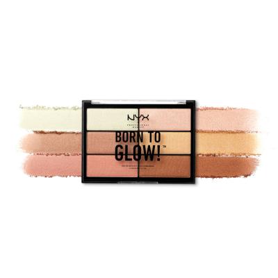 NYX Professional Makeup Born To Glow Highlighting Palette Хайлайтър за жени 28,8 g