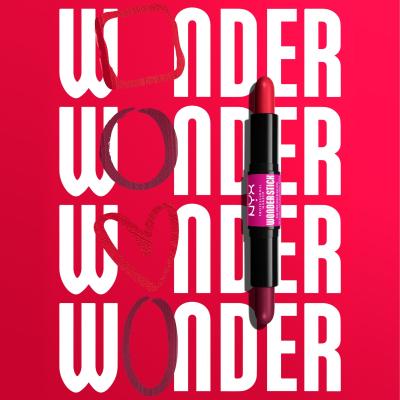 NYX Professional Makeup Wonder Stick Blush Руж за жени 8 g Нюанс 05 Bright Amber And Fuchsia