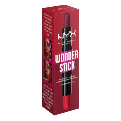 NYX Professional Makeup Wonder Stick Blush Руж за жени 8 g Нюанс 05 Bright Amber And Fuchsia