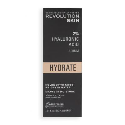 Revolution Skincare Hydrate 2% Hyaluronic Acid Serum Серум за лице за жени 30 ml