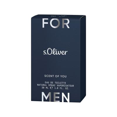 s.Oliver Scent Of You Eau de Toilette за мъже 30 ml