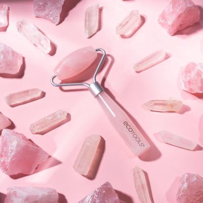 EcoTools Facial Roller Mini Rose Quartz Масажен валяк и камъни за жени 1 бр