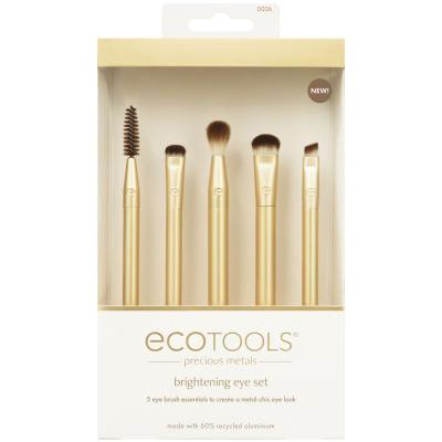 EcoTools Precious Metals Brightening Eye Set Четка за жени Комплект