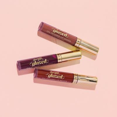 Barry M Glazed Oil Infused Lip Gloss Блясък за устни за жени 2,5 ml Нюанс So Intriguing