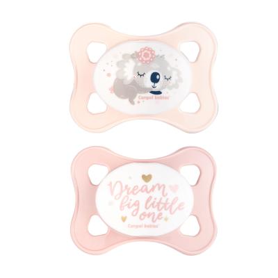 Canpol babies Sleepy Koala Mini Soother Pink 0-2m Биберон за деца 2 бр