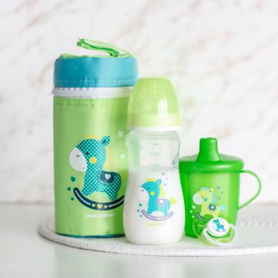 Canpol babies Toys Non-Spill Cup Green 9m+ Чаша за деца 250 ml