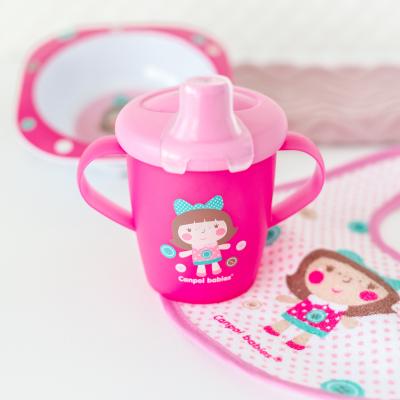 Canpol babies Toys Non-Spill Cup Pink 9m+ Чаша за деца 250 ml