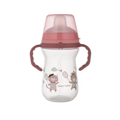 Canpol babies Bonjour Paris First Cup Pink 6m+ Чаша за деца 250 ml