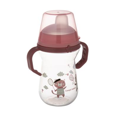 Canpol babies Bonjour Paris First Cup Pink 6m+ Чаша за деца 250 ml