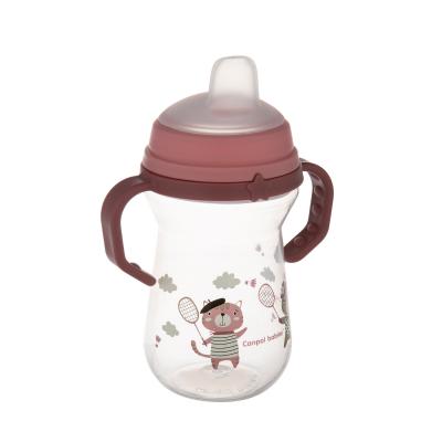 Canpol babies Bonjour Paris First Cup Pink 6m+ Чаша за деца 250 ml