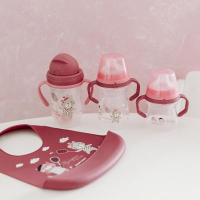 Canpol babies Bonjour Paris First Cup Pink 6m+ Чаша за деца 250 ml