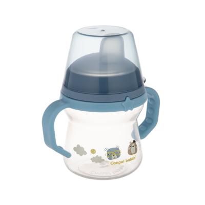 Canpol babies Bonjour Paris First Cup Blue 6m+ Чаша за деца 150 ml