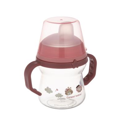 Canpol babies Bonjour Paris First Cup Pink 6m+ Чаша за деца 150 ml